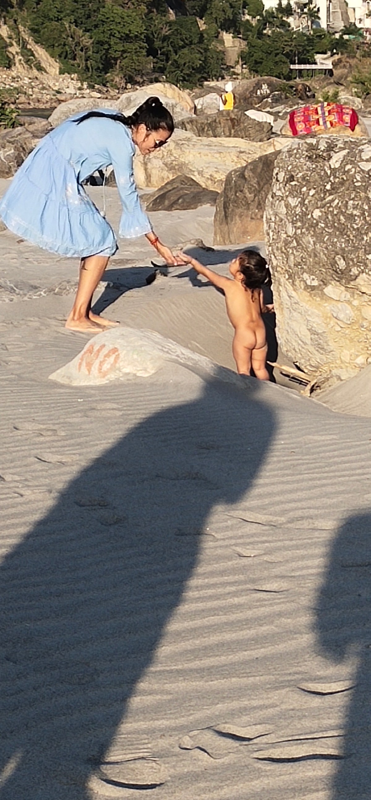 A child in&nbsp;mud….